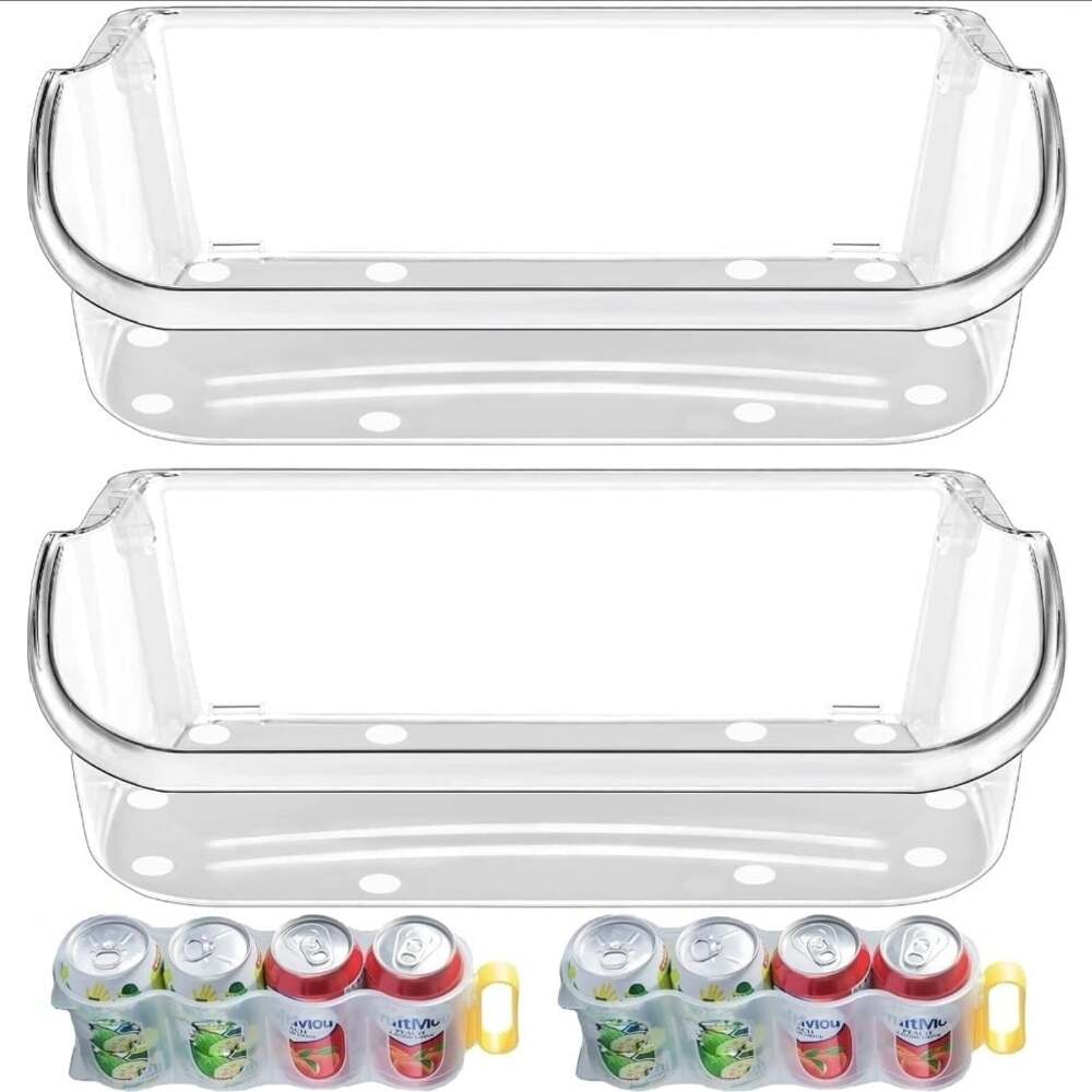 LFORBB 2 PK 240356402 Refrigerator Door Bin Top Two Shelves Frigidaire, Kenmore